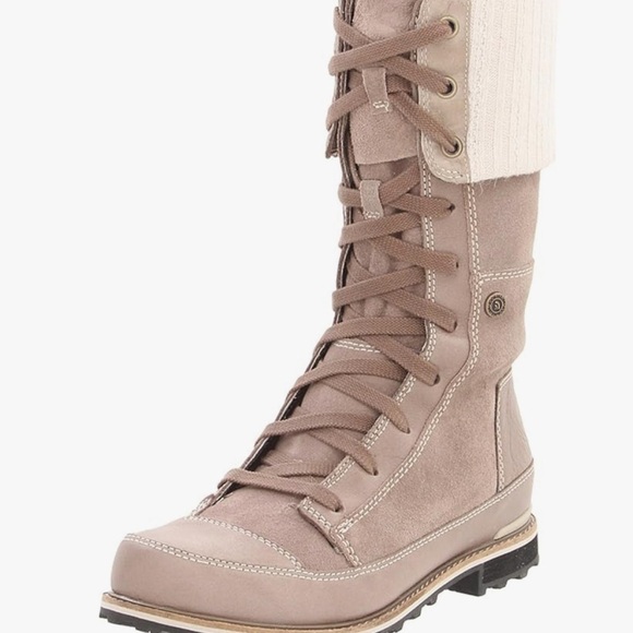 The North Face Shoes - North face Snowtropolis Women's Tan Lace-Up Boots